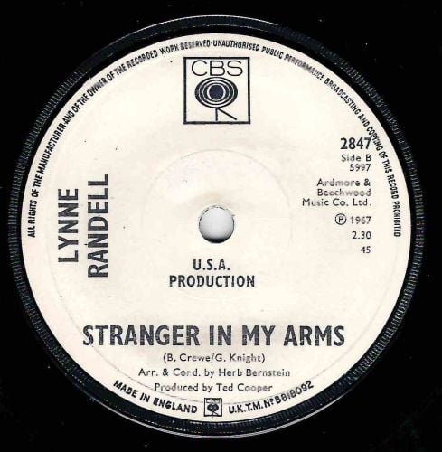 LYNNE RANDELL - STRANGER IN MY ARMS