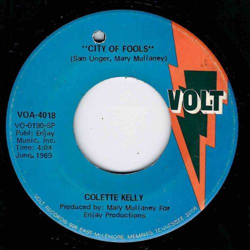 COLETTE KELLY - CITY OF FOOLS