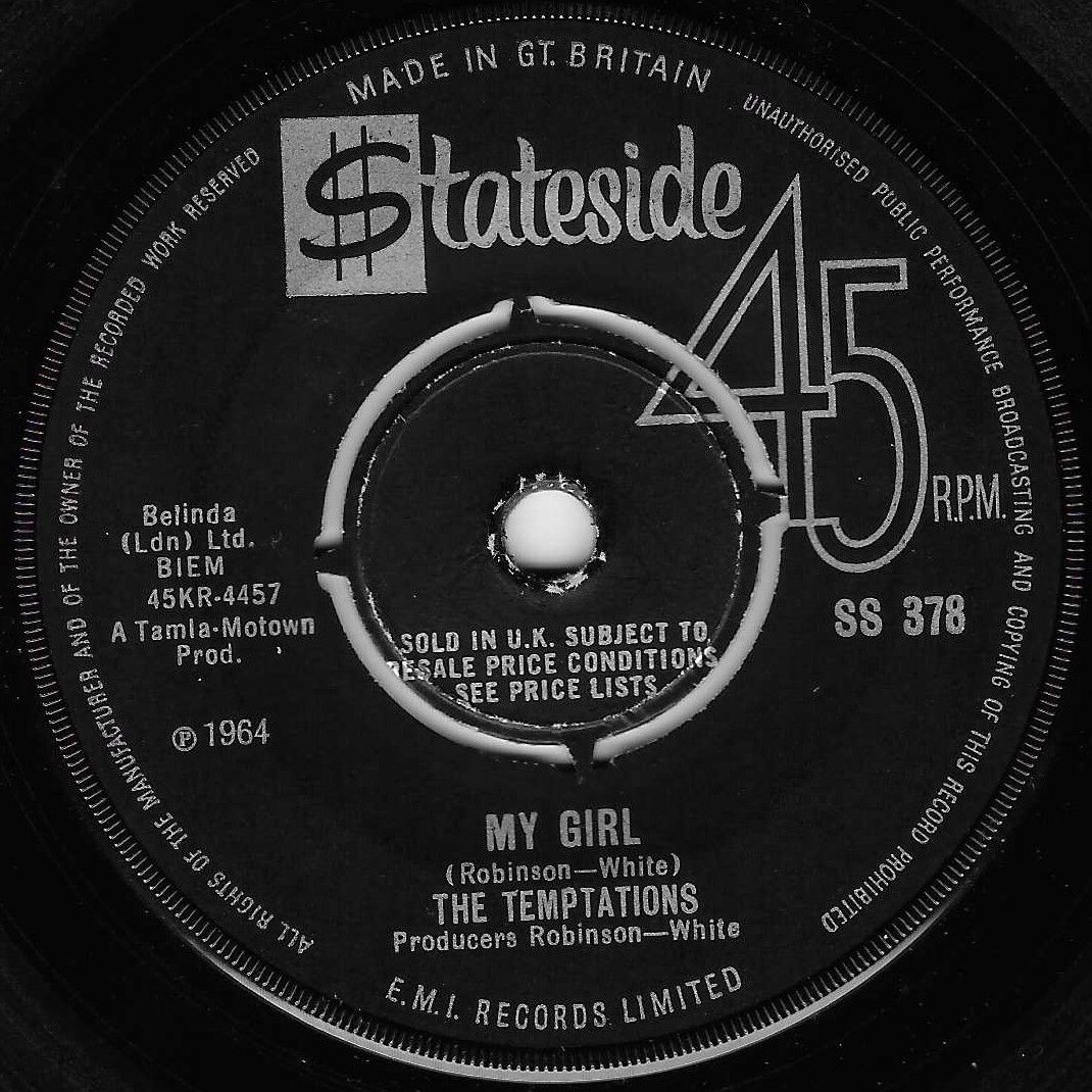 TEMPTATIONS - MY BABY