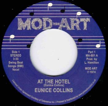 EUNICE COLLINS - AT THE HOTEL