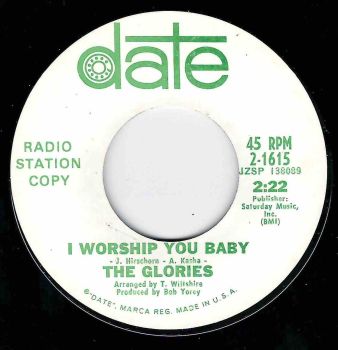 GLORIES - I WORSHIP YOU BABY