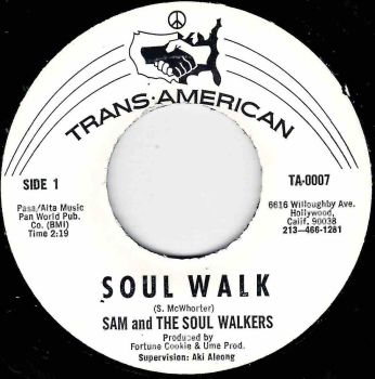 SAM and THE SOUL WALKERS - SOUL WALK