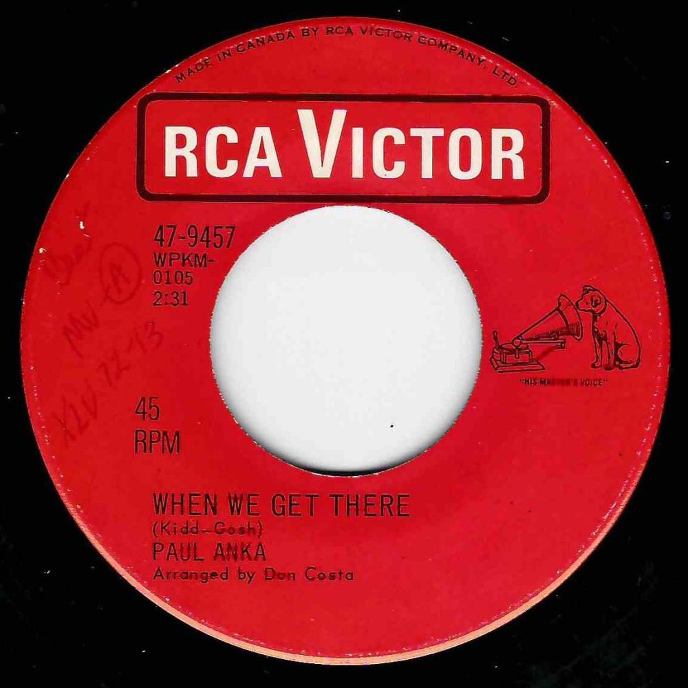 PAUL ANKA - WHEN WE GET THERE