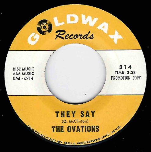 OVATIONS - THEY SAY