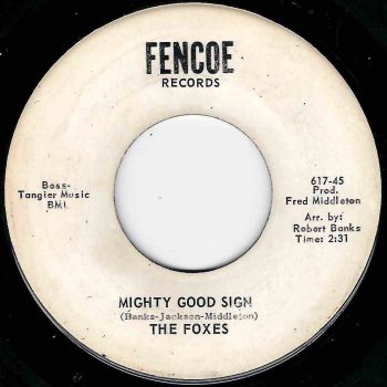 FOXES - MIGHTY GOOD SIGN / MR TELEPHONE