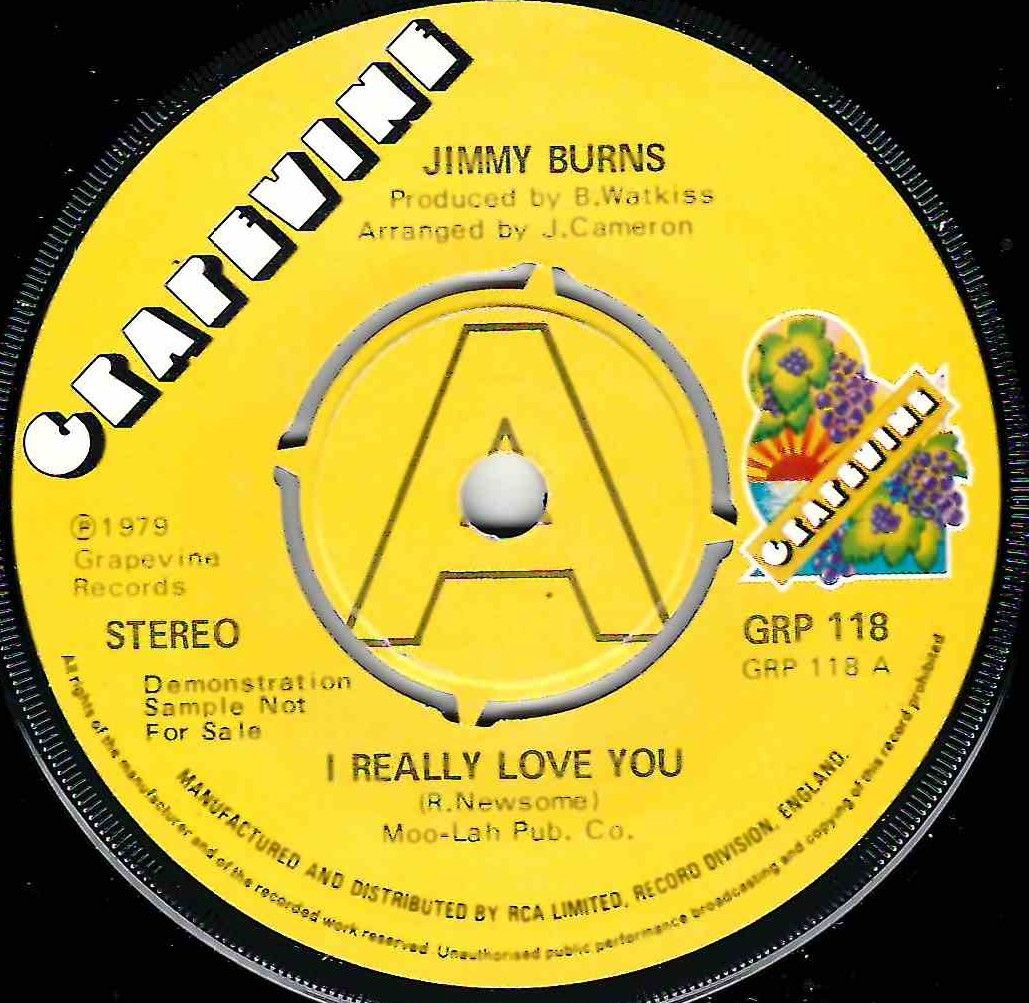 JIMMY BURNS - I REALLY LOVE YOU