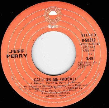JEFF PERRY - CALL ON ME (Vocal / Instro.)
