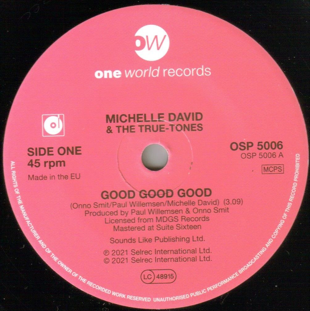 MICHELLE DAVID & THE TRUE-TONES - GOOD GOOD GOOD