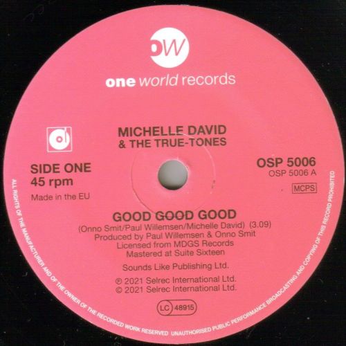 MICHELLE DAVID & THE TRUE-TONES - GOOD GOOD GOOD