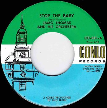 JAMO THOMAS AND HIS ORCHESTRA - STOP THE BABY / LET'S PARTY