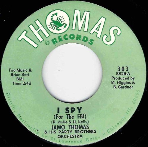 JAMO THOMAS & HIS PARTY BROTHERS ORCHESTRA - I SPY (FOR THE FBI)