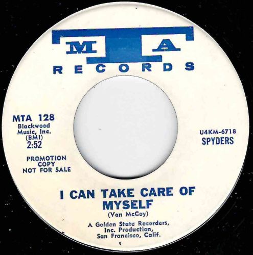 SPYDERS - I CAN TAKE CARE OF MYSELF