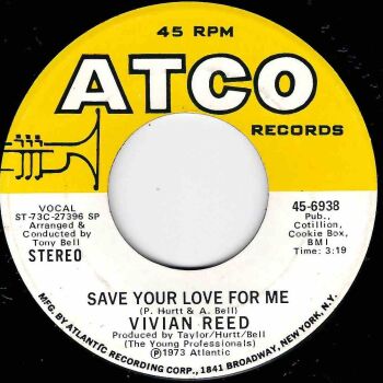 VIVIAN REED - SAVE YOUR LOVE FOR ME