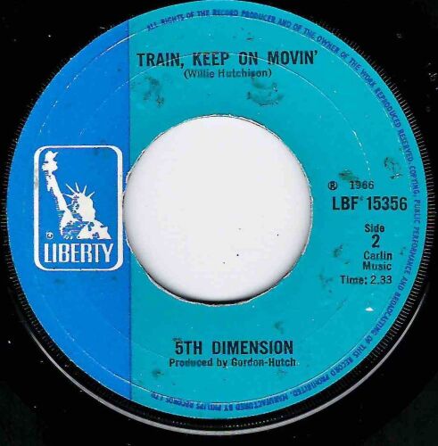 5TH DIMENSION - TRAIN, KEEP ON MOVIN'