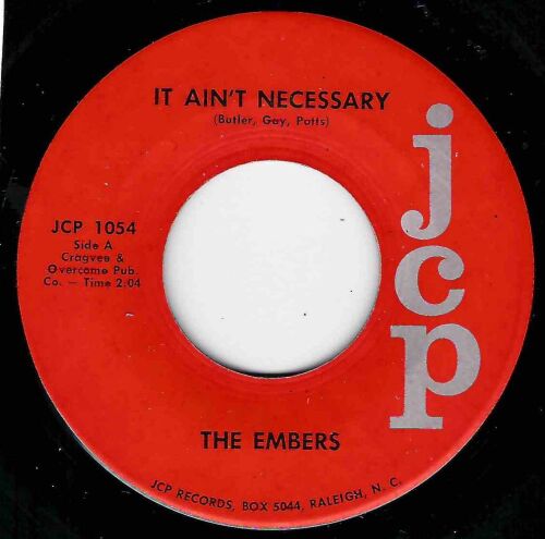 EMBERS - IT AIN'T NECESSARY