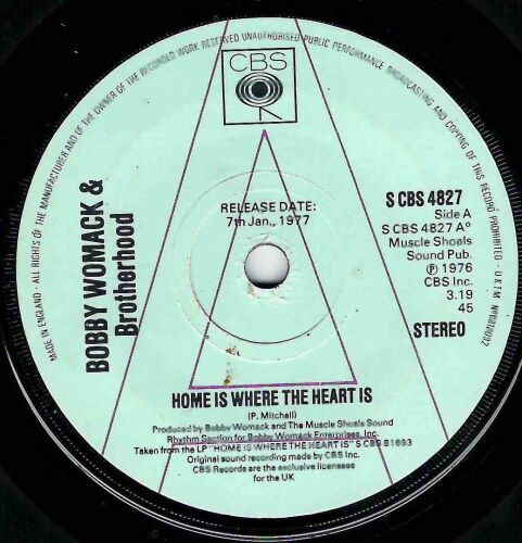 BOBBY WOMACK - HOME IS WHERE THE HEART IS