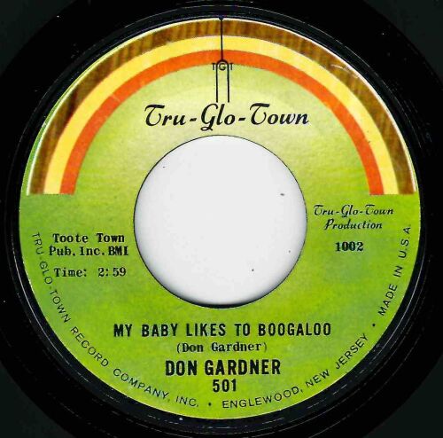 DON GARDNER - MY BABY LIKES TO BOOGALOO