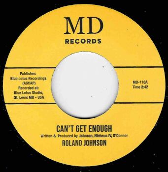 ROLAND JOHNSON - CAN'T GET ENOUGH / YOURS AND MINE