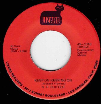 N.F.PORTER - KEEP ON KEEPING ON