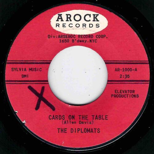 DIPLOMATS - CARDS ON THE TABLE