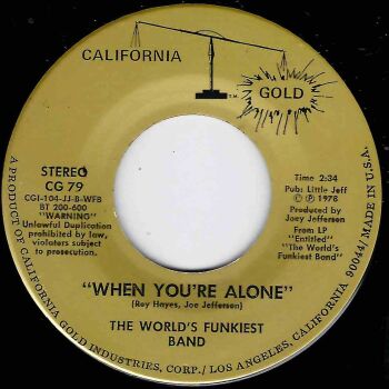 WORLD'S FUNKIEST BAND - WHEN YOUR ALONE