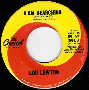 LOU LAWTON - I AM SEARCHING / DOING THE PHILLY DOG