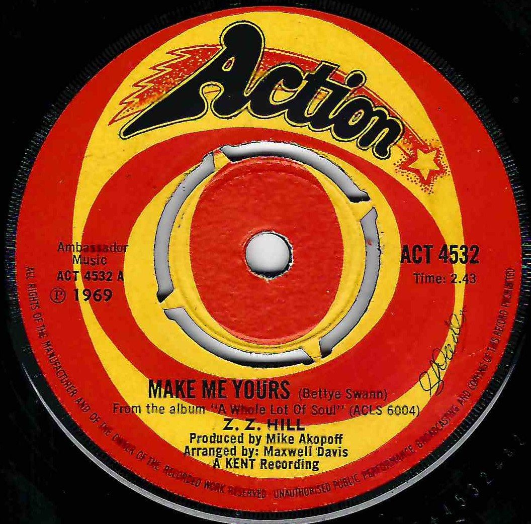 Z.Z.HILL - MAKE ME YOURS