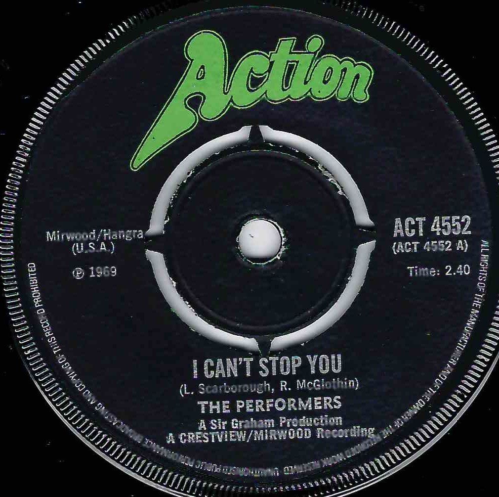 PERFORMERS - I CAN'T STOP YOU / L.A. STOMP