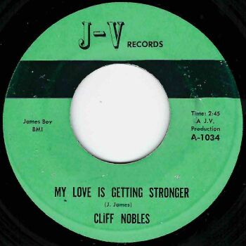 CLIFF NOBLES - MY LOVE IS GETTING STRONGER