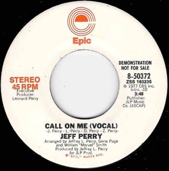 JEFF PERRY - CALL ON ME