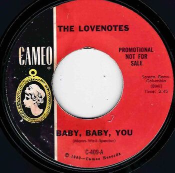 LOVENOTES - BABY, BABY, YOU / BEG ME