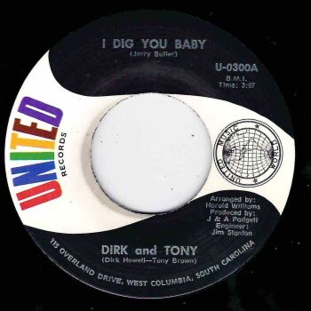 DIRK AND TONY - I DIG YOU BABY