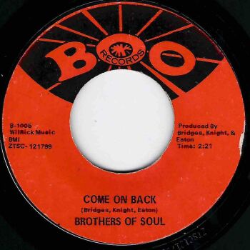 BROTHERS OF SOUL - COME ON BACK