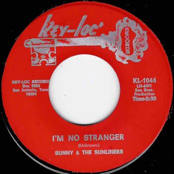 SUNNY & THE SUNLINERS - I'M NO STRANGER