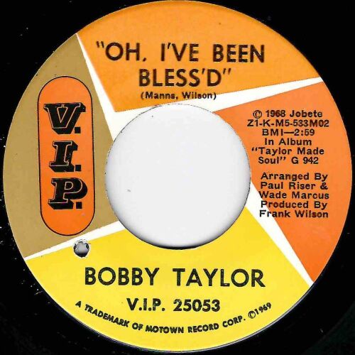 BOBBY TAYLOR - 