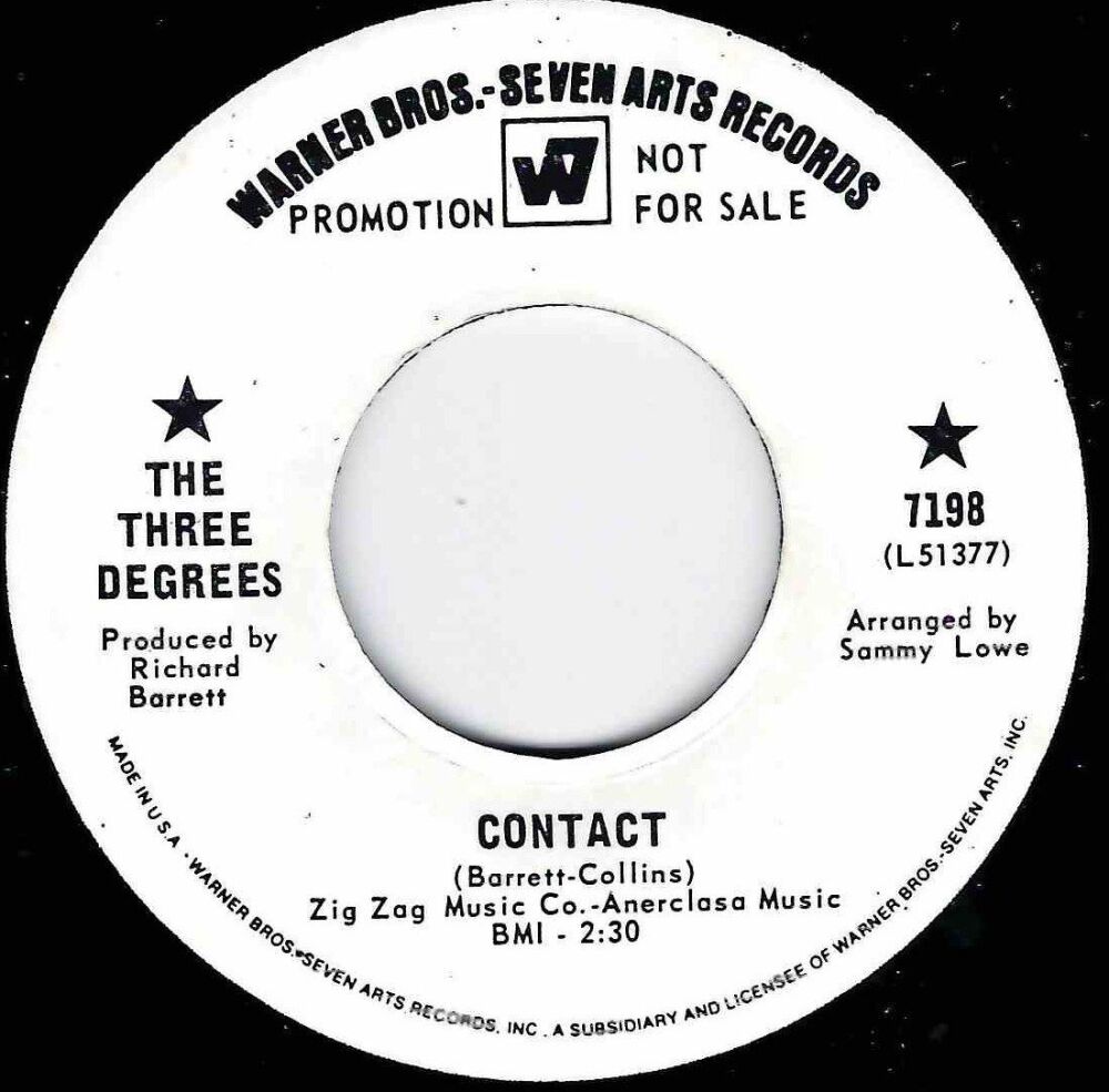 THREE DEGREES - CONTACT