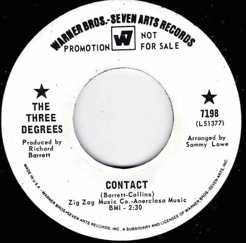 THREE DEGREES - CONTACT