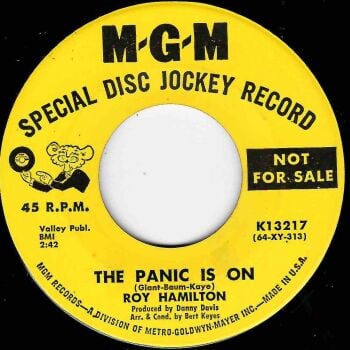 ROY HAMILTON - THE PANIC IS ON