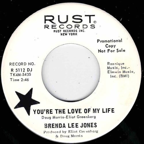 BRENDA LEE JONES - YOU'RE THE LOVE OF MY LIFE