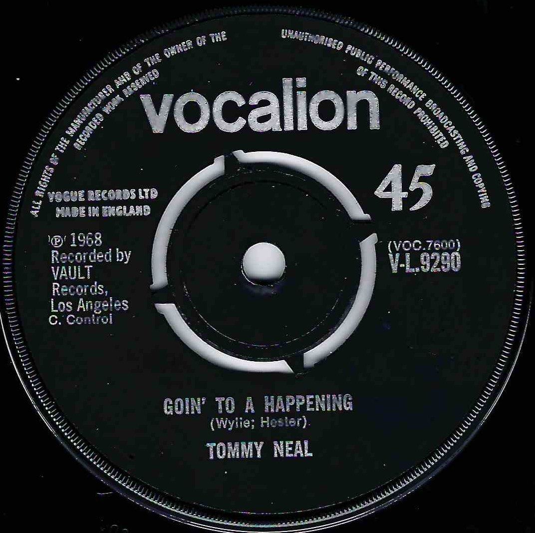 TOMMY NEAL - GOIN' TO A HAPPENING