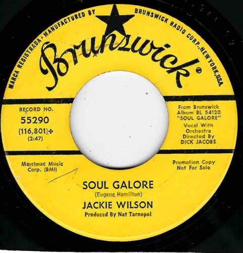 JACKIE WILSON - SOUL GALORE