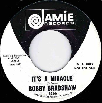 BOBBY BRADSHAW - IT'S A MIRACLE