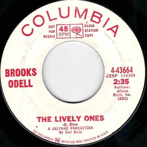 BROOKS ODELL - THE LIVELY ONES / STANDING TALL