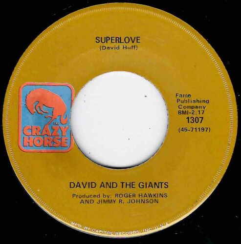 DAVID AND THE GIANTS - SUPERLOVE