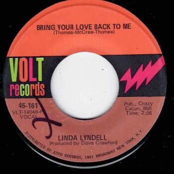 LINDA LYNDELL - BRING YOUR LOVE BACK TO ME