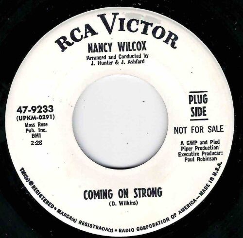 NANCY WILCOX - COMING ON STRONG