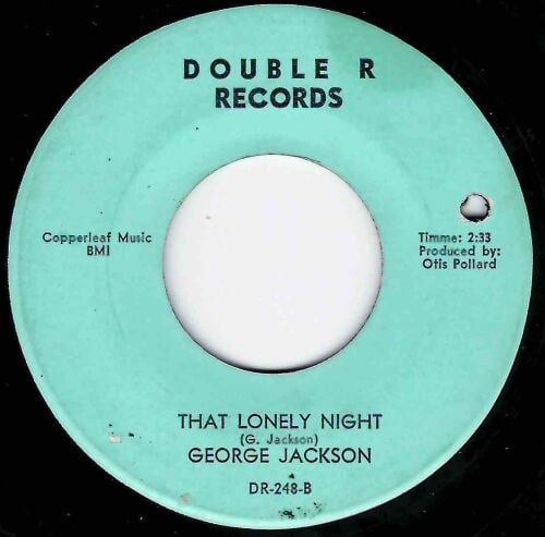 GEORGE JACKSON - THAT LONELY NIGHT