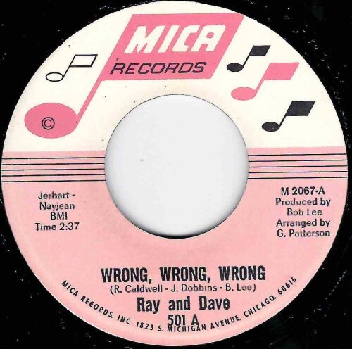 RAY and DAVE - WRONG, WRONG, WRONG