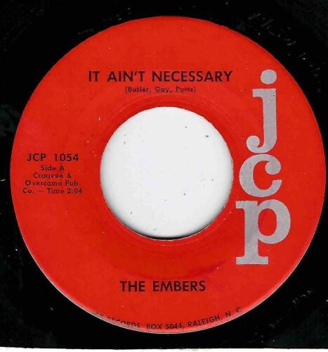 EMBERS - IT AIN'T NECESSARY