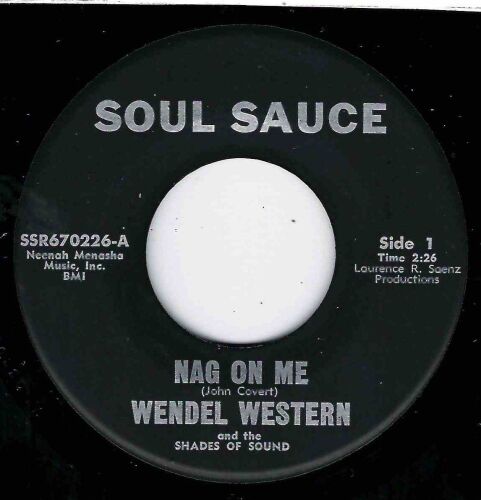 WENDEL WESTERN - NAG ON ME